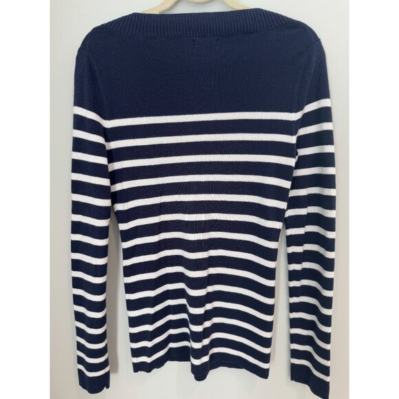 Express V Neck Women's Long Sleeve Sweater, size medium - Picture 4 of 11